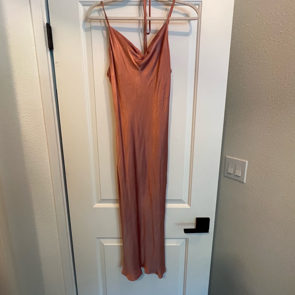 Shona joy cowl neck midi